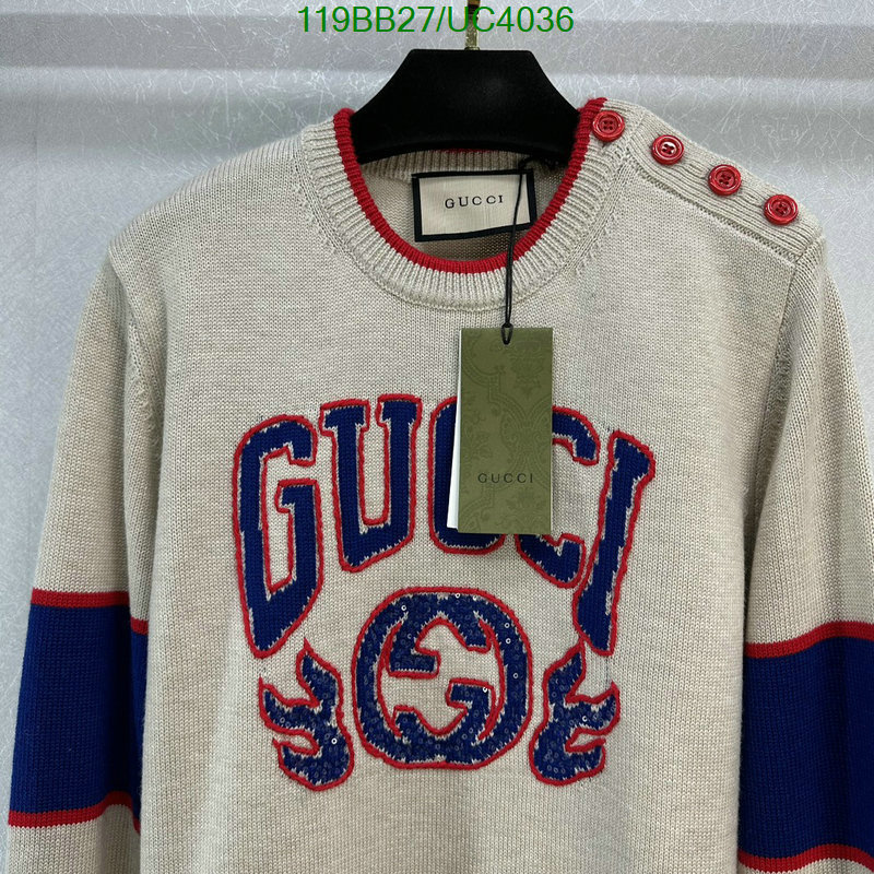 Gucci-Clothing Code: UC4036 $: 119USD