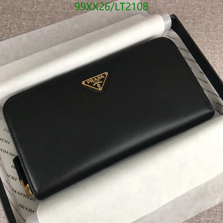 Prada-Wallet Mirror Quality Code: LT2108 $: 99USD