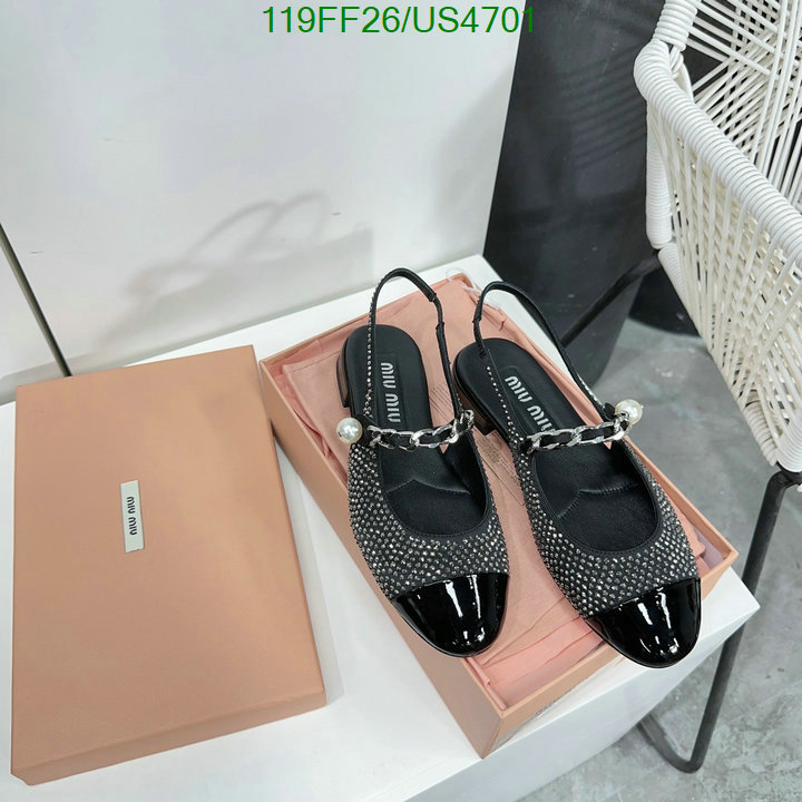 Miu Miu-Women Shoes Code: US4701 $: 119USD