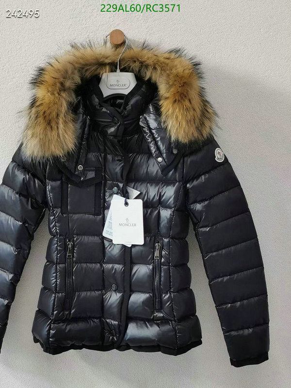 Moncler-Down jacket Women Code: RC3571 $: 229USD