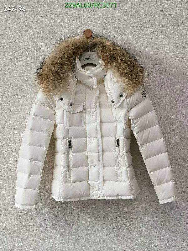 Moncler-Down jacket Women Code: RC3571 $: 229USD