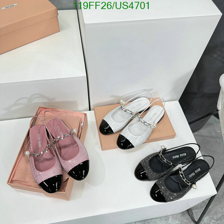 Miu Miu-Women Shoes Code: US4701 $: 119USD