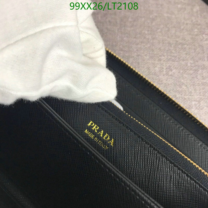 Prada-Wallet Mirror Quality Code: LT2108 $: 99USD