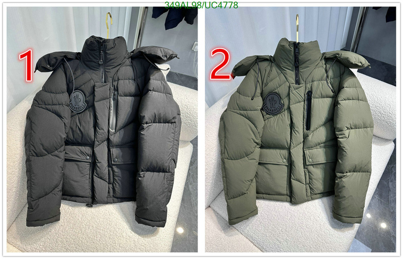 Moncler-Down jacket Men Code: UC4778 $: 349USD