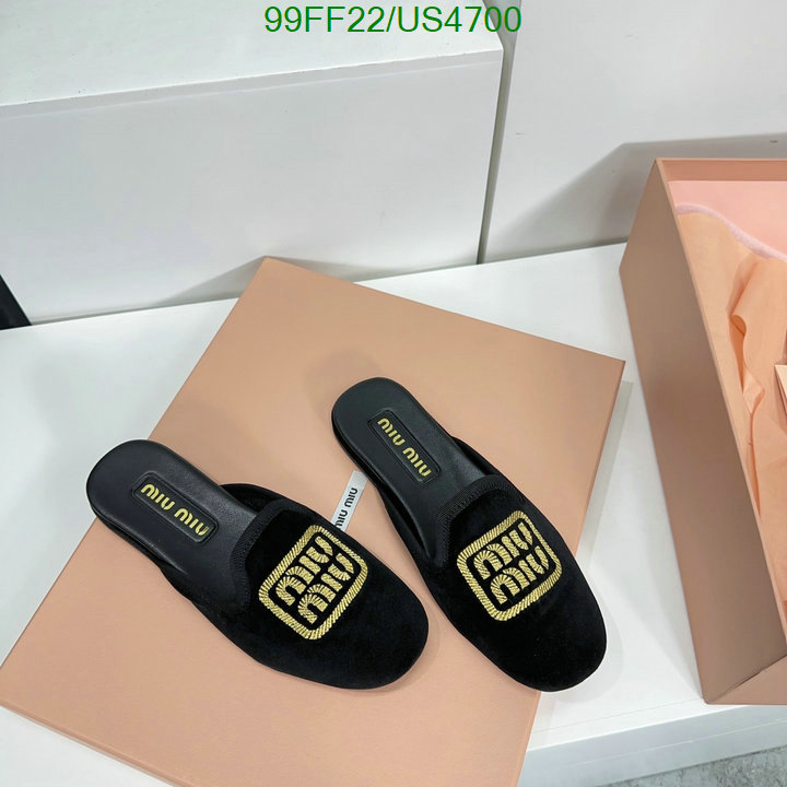 Miu Miu-Women Shoes Code: US4700 $: 99USD