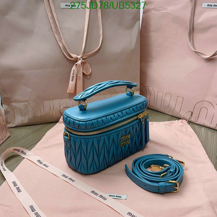 Miu Miu-Bag-Mirror Quality Code: UB5327 $: 275USD