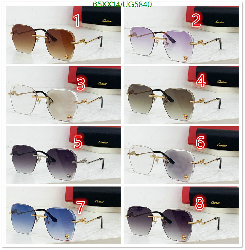 Cartier-Glasses Code: UG5840 $: 65USD