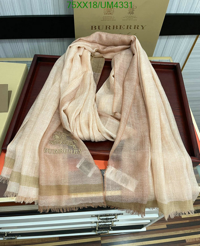 Burberry-Scarf Code: UM4331 $: 75USD