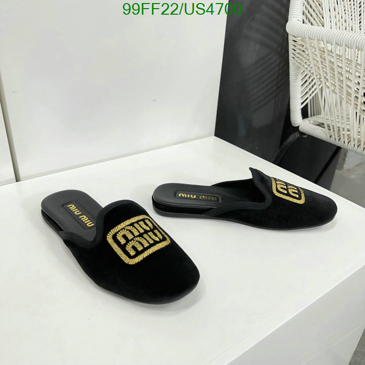Miu Miu-Women Shoes Code: US4700 $: 99USD