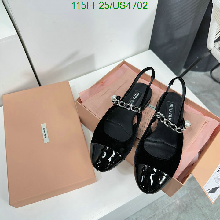 Miu Miu-Women Shoes Code: US4702 $: 115USD