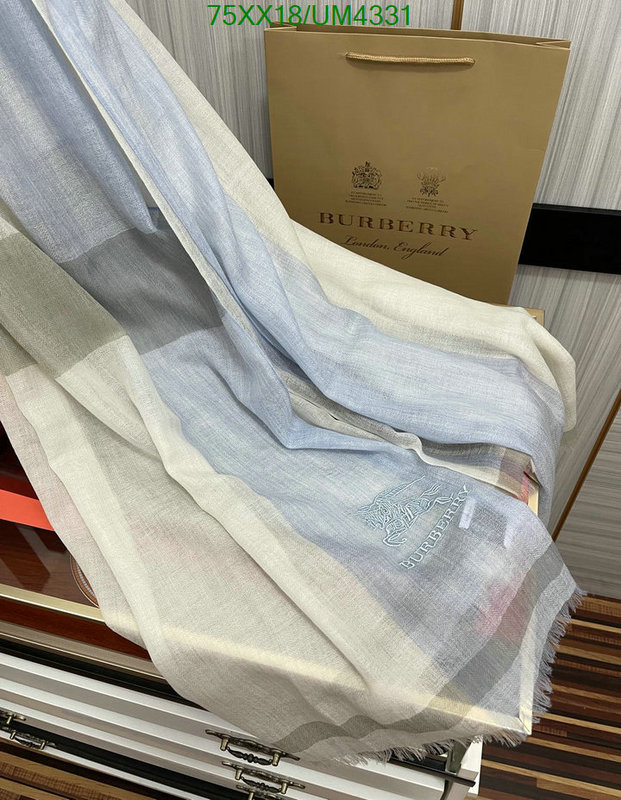 Burberry-Scarf Code: UM4331 $: 75USD