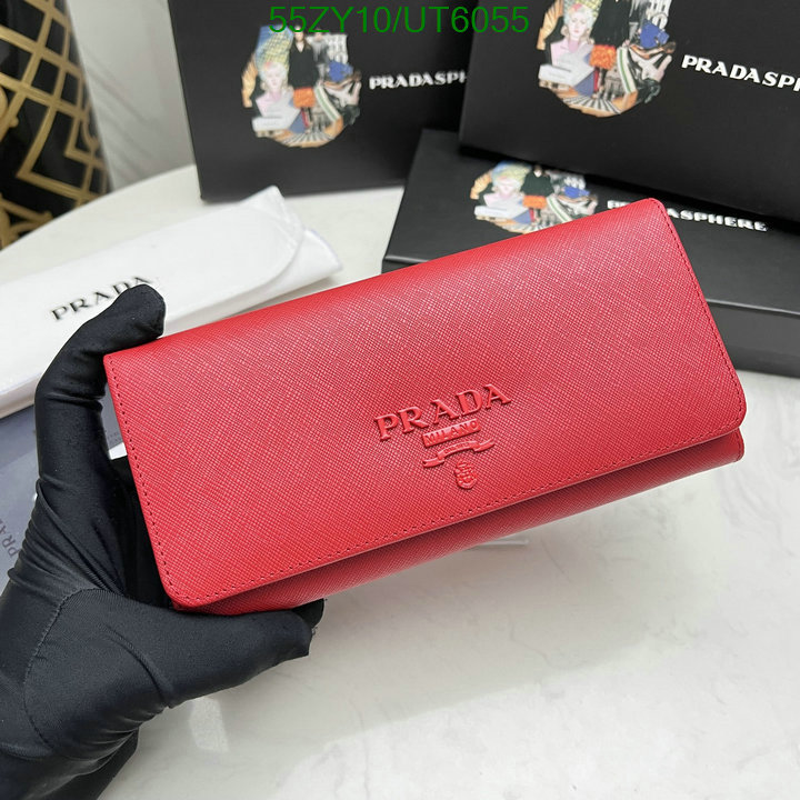 Prada-Wallet-4A Quality Code: UT6055 $: 55USD