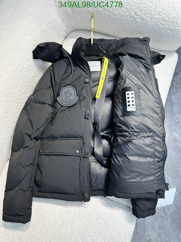 Moncler-Down jacket Men Code: UC4778 $: 349USD
