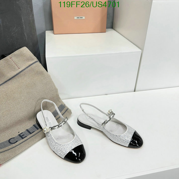 Miu Miu-Women Shoes Code: US4701 $: 119USD