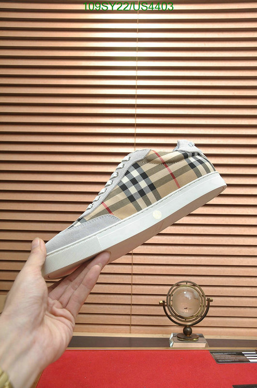 Burberry-Men shoes Code: US4403 $: 109USD