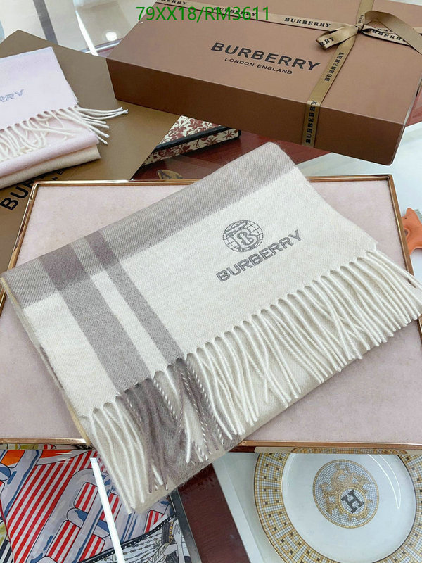 Burberry-Scarf Code: RM3611 $: 79USD