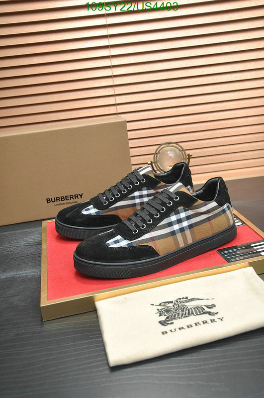 Burberry-Men shoes Code: US4403 $: 109USD