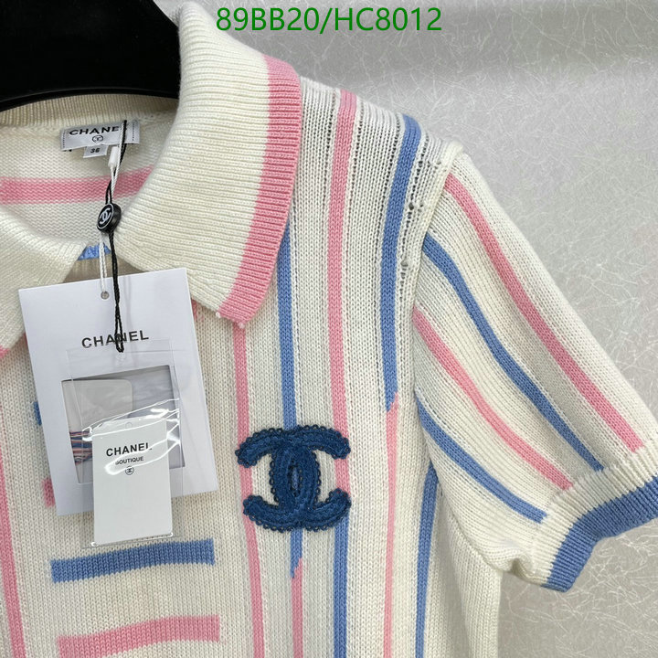 Chanel-Clothing Code: HC8012 $: 89USD