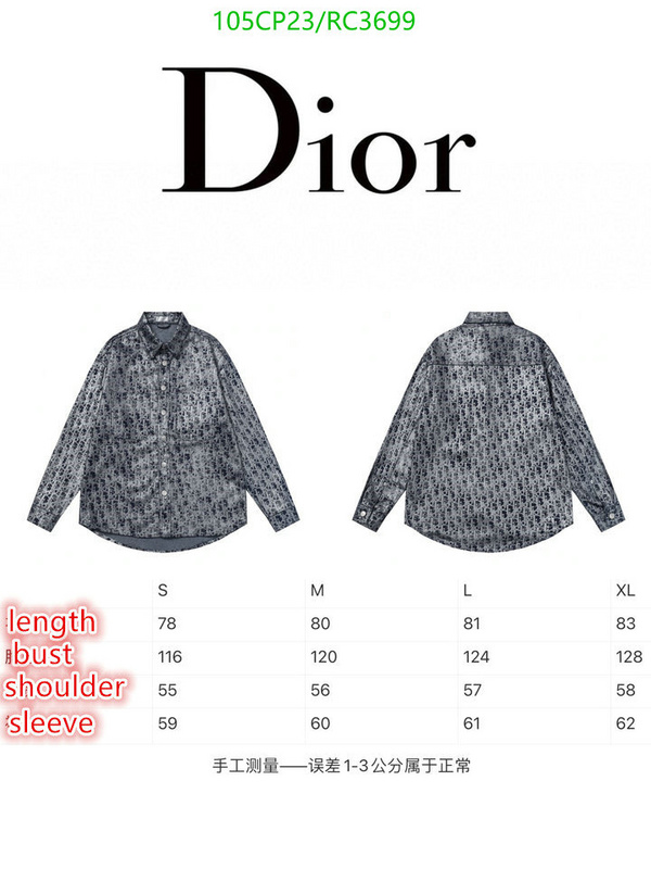 Dior-Clothing Code: RC3699 $: 105USD