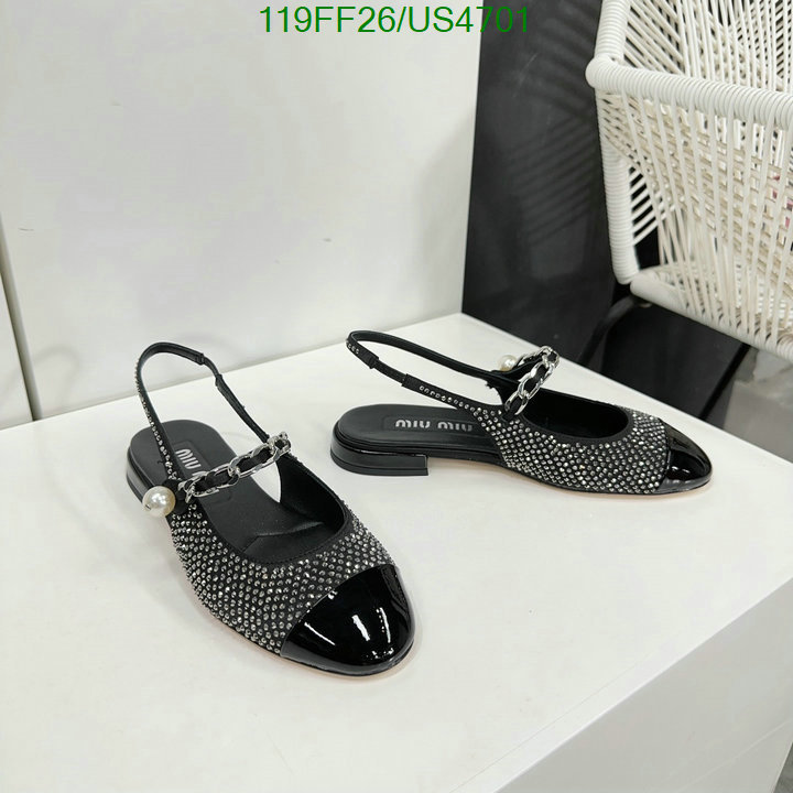 Miu Miu-Women Shoes Code: US4701 $: 119USD