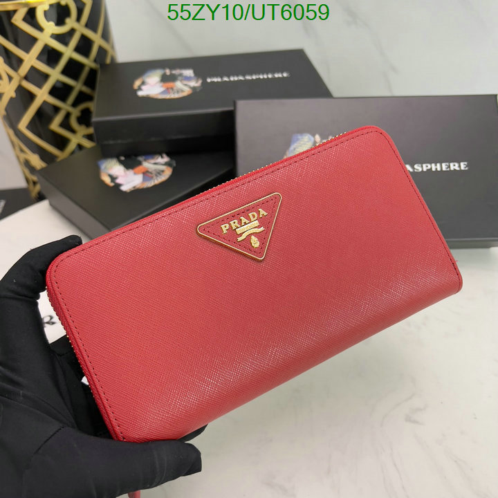 Prada-Wallet-4A Quality Code: UT6059 $: 55USD