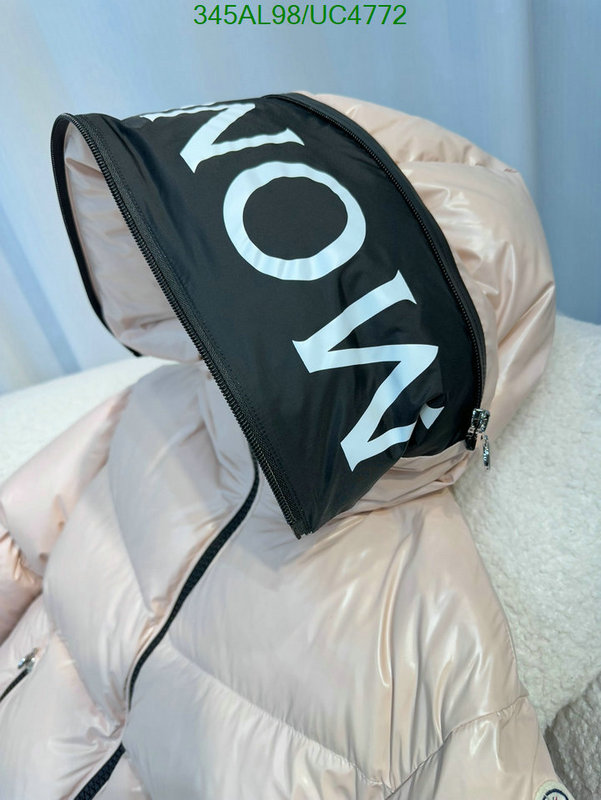 Moncler-Down jacket Women Code: UC4772 $: 345USD