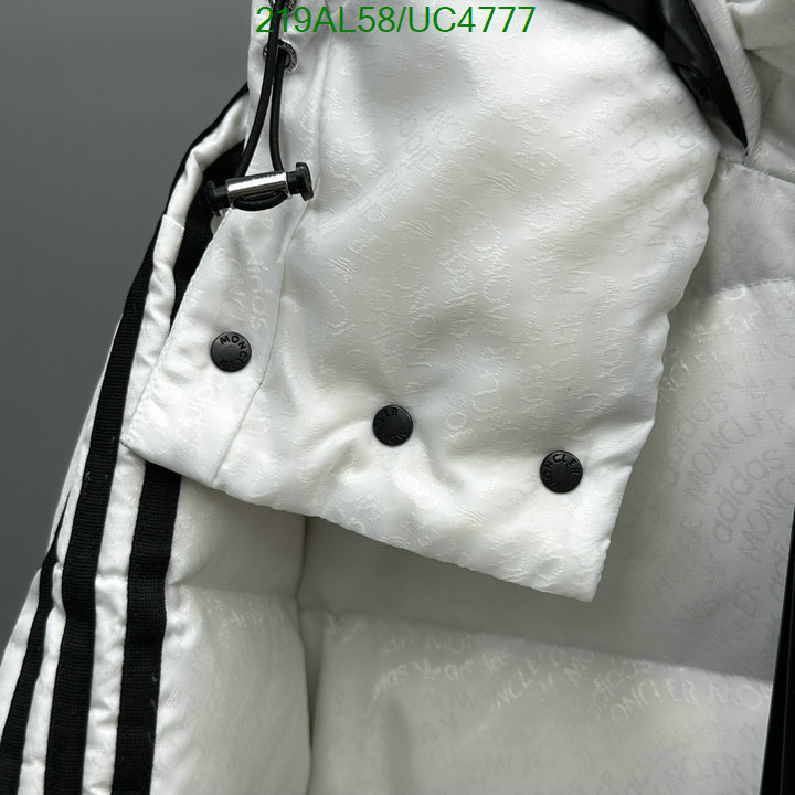 Moncler-Down jacket Men Code: UC4777 $: 219USD