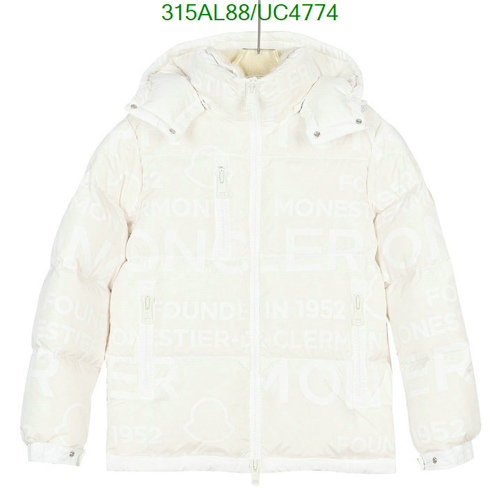 Moncler-Down jacket Men Code: UC4774 $: 315USD