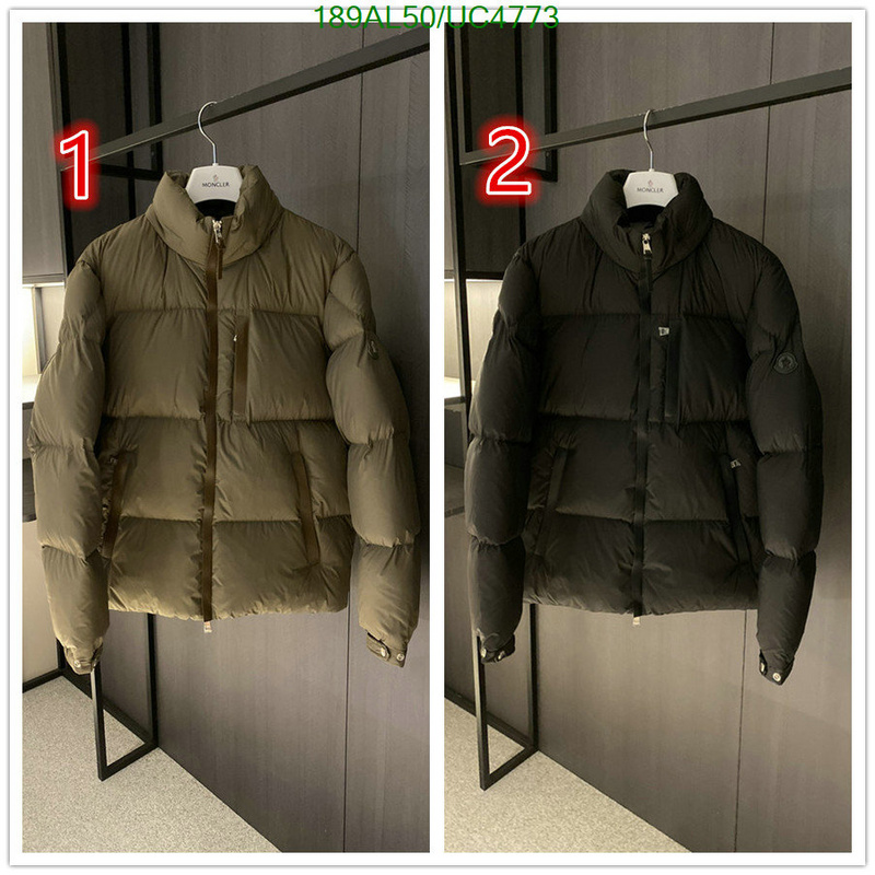 Moncler-Down jacket Men Code: UC4773 $: 189USD
