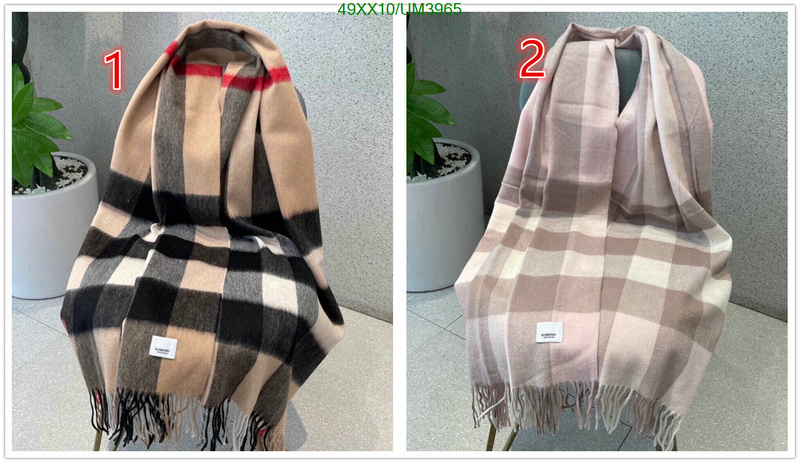 Burberry-Scarf Code: UM3965 $: 49USD