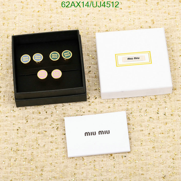 MiuMiu-Jewelry Code: UJ4512 $: 62USD