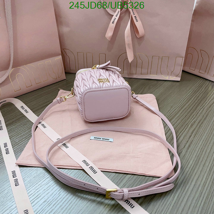 Miu Miu-Bag-Mirror Quality Code: UB5326 $: 245USD