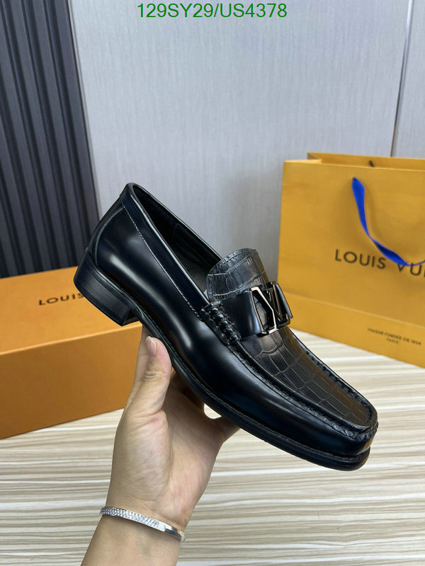 LV-Men shoes Code: US4378 $: 129USD