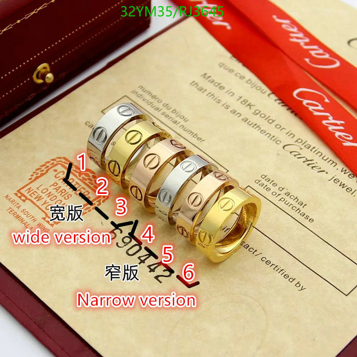 Cartier-Jewelry Code: RJ3645 $: 32USD
