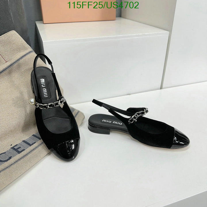 Miu Miu-Women Shoes Code: US4702 $: 115USD