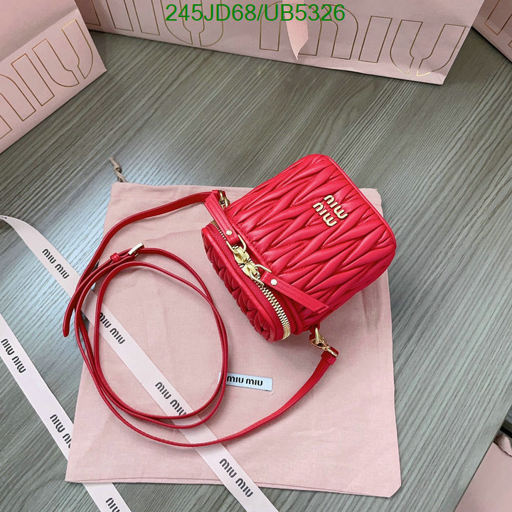 Miu Miu-Bag-Mirror Quality Code: UB5326 $: 245USD