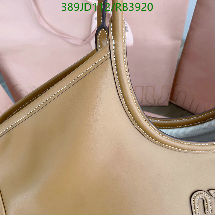 Miu Miu-Bag-Mirror Quality Code: RB3920 $: 389USD