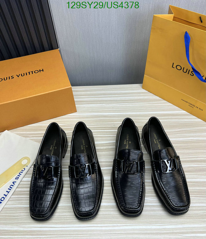 LV-Men shoes Code: US4378 $: 129USD