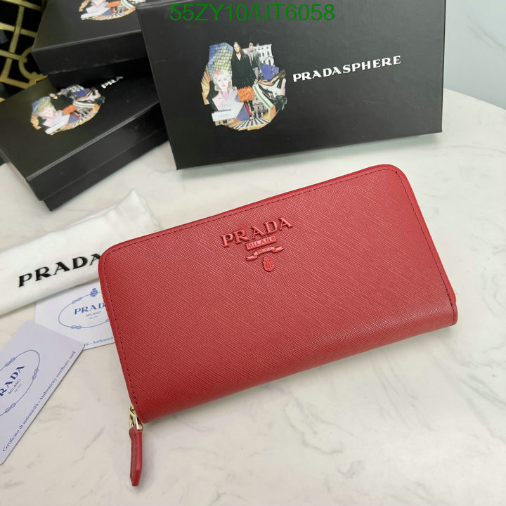 Prada-Wallet-4A Quality Code: UT6058 $: 55USD