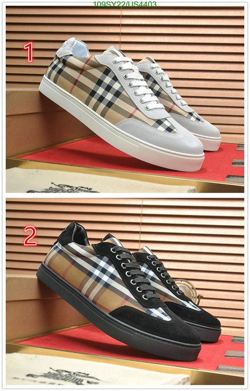 Burberry-Men shoes Code: US4403 $: 109USD