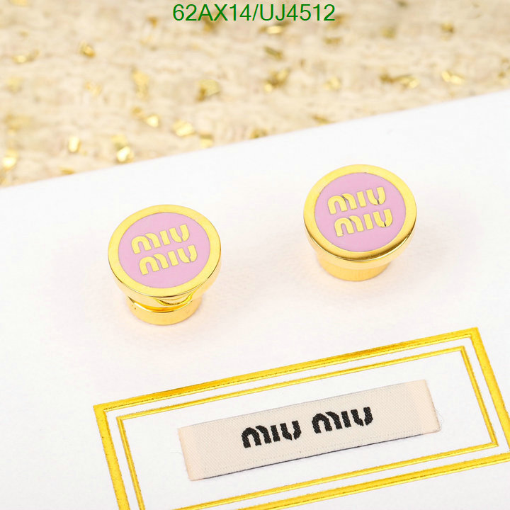 MiuMiu-Jewelry Code: UJ4512 $: 62USD