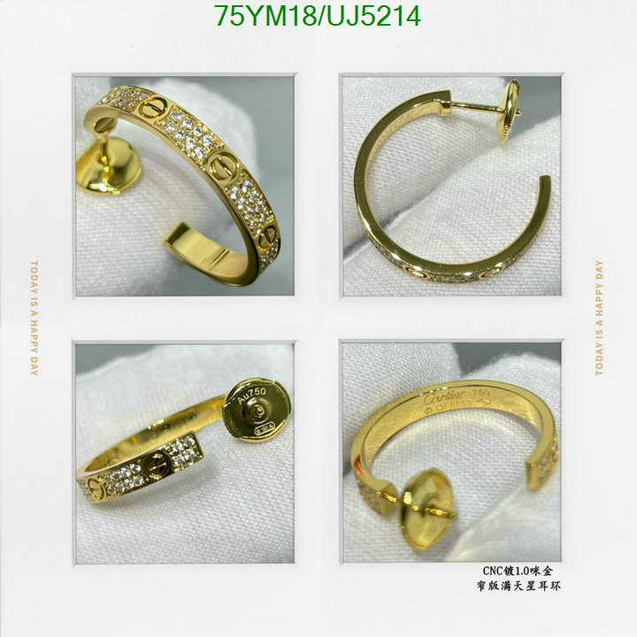 Cartier-Jewelry Code: UJ5214 $: 75USD