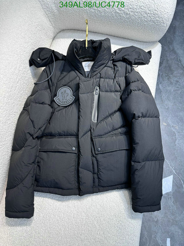 Moncler-Down jacket Men Code: UC4778 $: 349USD