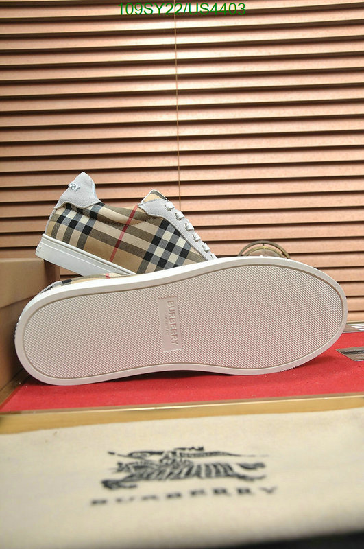 Burberry-Men shoes Code: US4403 $: 109USD