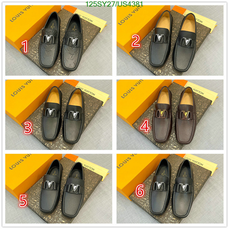 LV-Men shoes Code: US4381 $: 125USD