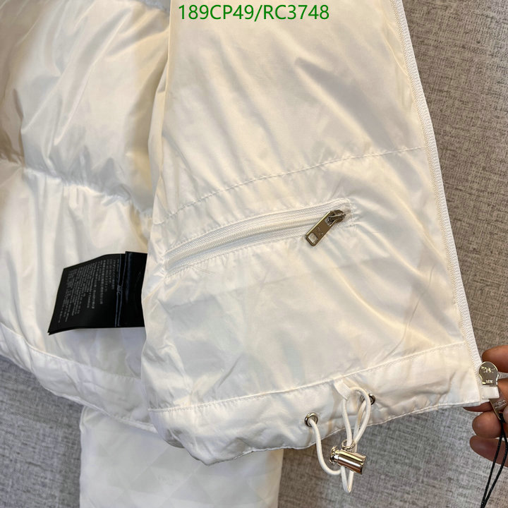 Prada-Down jacket Women Code: RC3748 $: 189USD