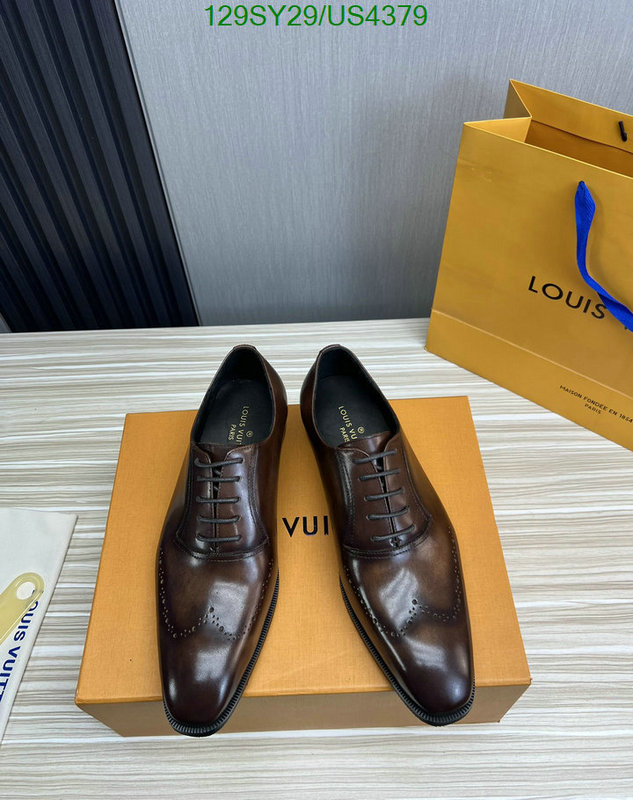 LV-Men shoes Code: US4379 $: 129USD