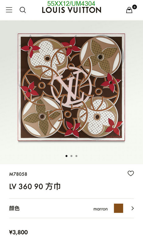 LV-Scarf Code: UM4304 $: 55USD