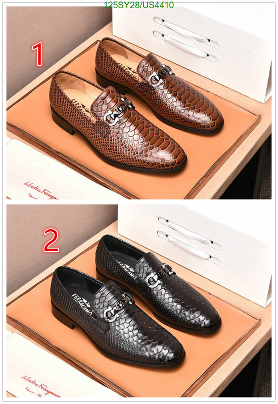 Ferragamo-Men shoes Code: US4410 $: 125USD