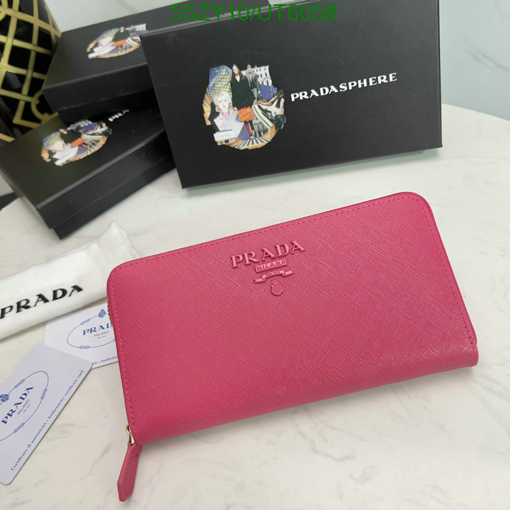 Prada-Wallet-4A Quality Code: UT6058 $: 55USD